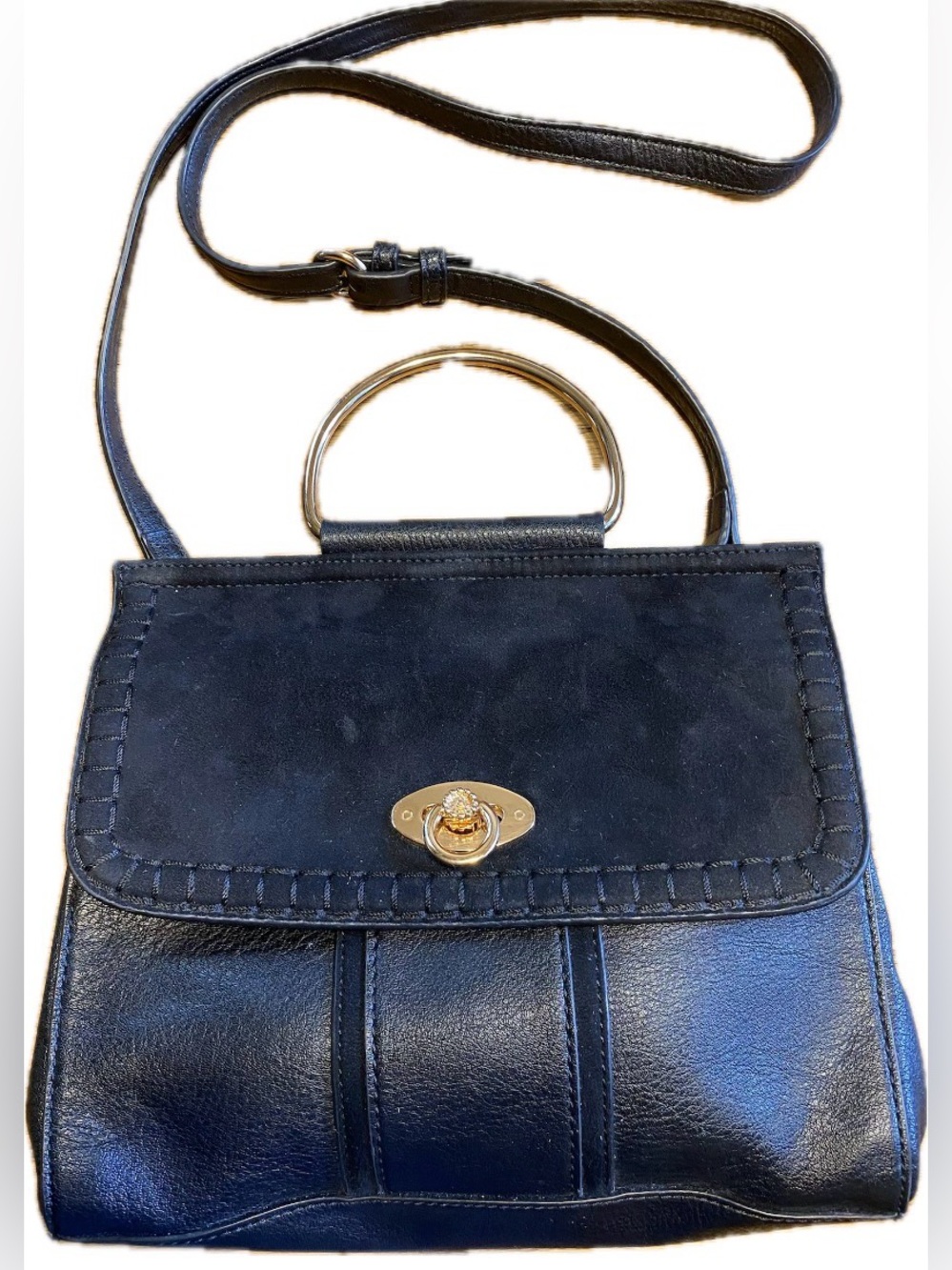 LC Lauren Conrad Palais Convertible removable crossbody strap Satchel bag